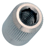 Knurled exhaust nut
