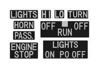 Switch labeling set   SR500