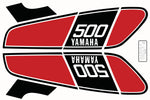 Fuel tank decal TT500 C