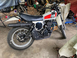 1976 XT500C  replica exhaust system. Out of stock.